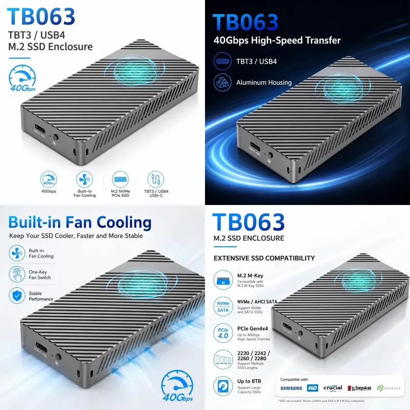 Sata Ssd - AP01 pour boîtier SSD M.2 USB4