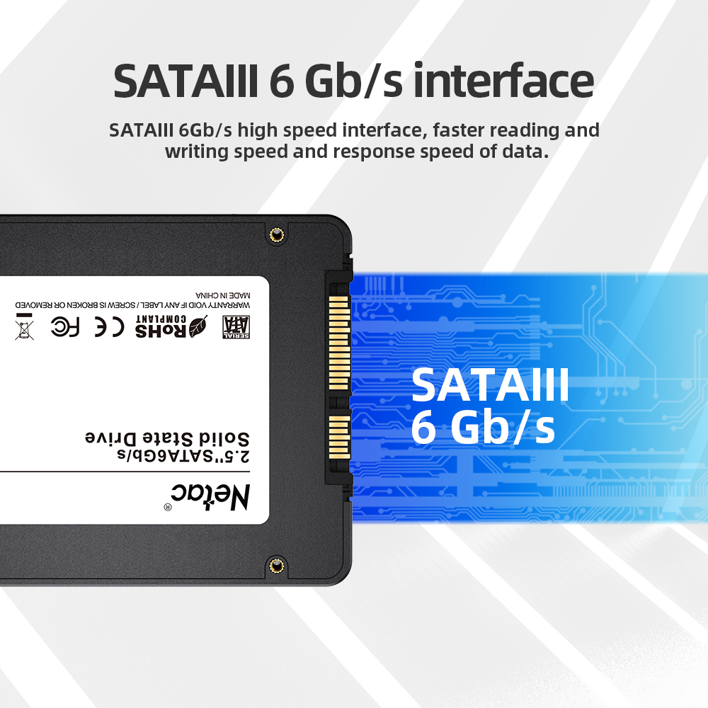 Netac SATA3 SSD 2.5 ''2 to 1 t - Ssd 500Gb avis et prix