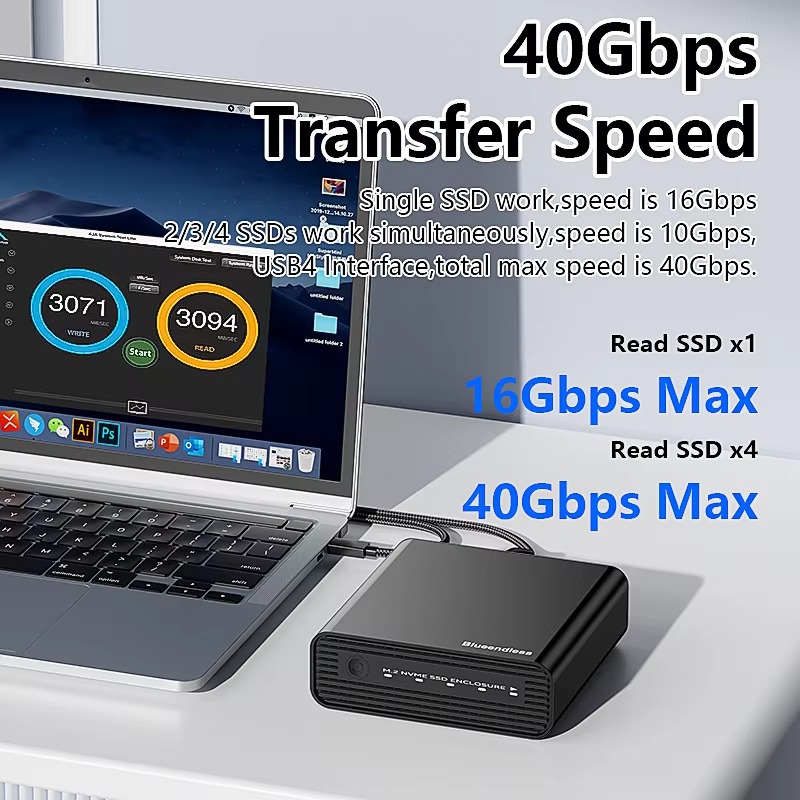 Boîtier externe USB4 en alumin - External Ssd avis et prix