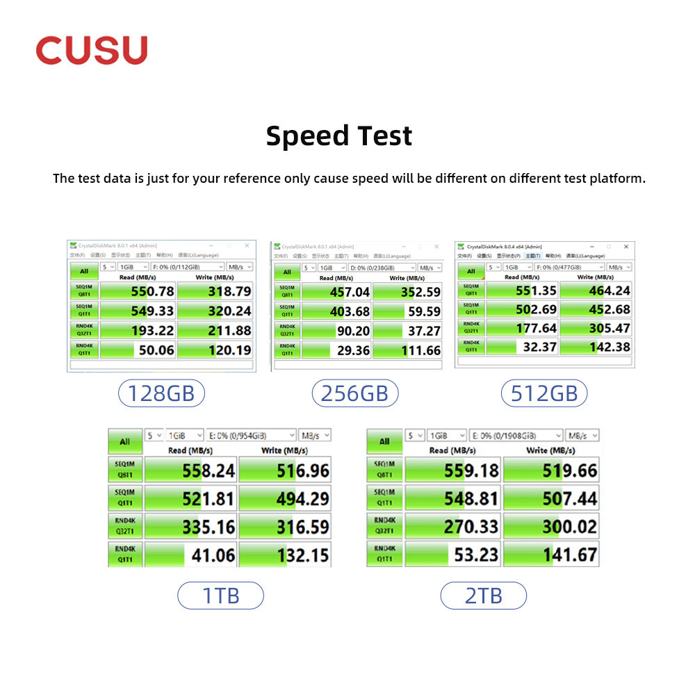 CUSU SSD 1 To 512 Go 256 Go 12 - Ssd 500Gb avis et prix