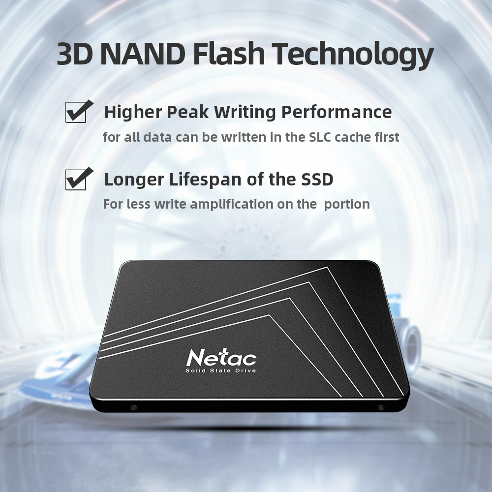 Netac 128gb 256gb 512gb 1tb 2t - Ssd 500Gb avis et prix