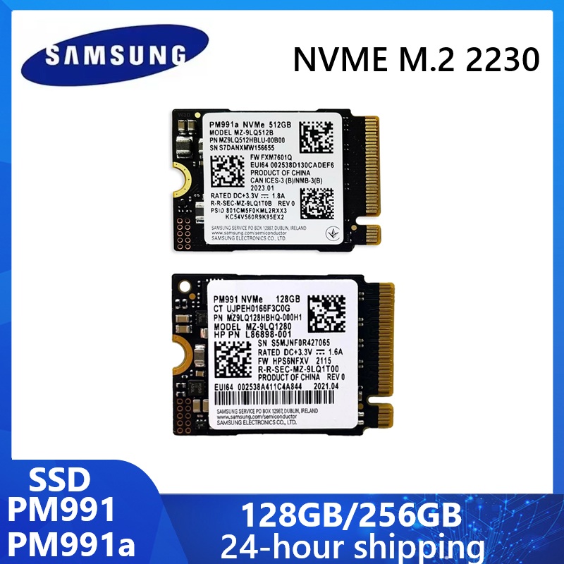 SSD Samsung M.2 2230 PM991a 1T - Samsung Ssd avis et prix